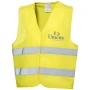 Safety vest | Polyester | XL | With pouch | For professional use | Meets EU regulation