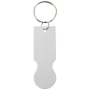Keyring | Recycled aluminium | 2,30 x 6,50 x 1,00 cm | With trolley coin