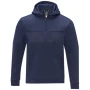 Hoodie | Polyester- & Sorona®-Strick 350 g/m² | Halber Reißverschluss | Für Herren | Nachhaltig