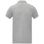 Polo | 100 % coton 200 g/m² | Pour homme | Manches courtes | Bande de col en satin | Col en maille plate et poignets en côtes