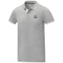 Polo | 100 % coton 200 g/m² | Pour homme | Manches courtes | Bande de col en satin | Col en maille plate et poignets en côtes