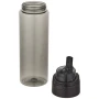 Trinkflasche | Recycelter PET-Kunststoff | 700 ml | Deckel mit Doppelfunktion | Klappbarer Strohhalm