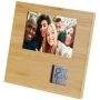 Photo frame & thermometre | Bamboo & recycled plastic | Sustainable & stylish
