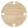 Picknicktafel | Hout | ø 40cm | Opvouwbaar