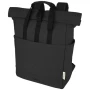 Rolltop laptop backpack | rPET | 15L | 15" laptop compartment