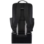 Laptop backpack | GRS-certified recycled polyester | 15 L | 15" laptop compartment | Padded tablet pocket | Trolley strap