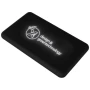 Solar power bank | Rubber & rPET | With light-up logo
