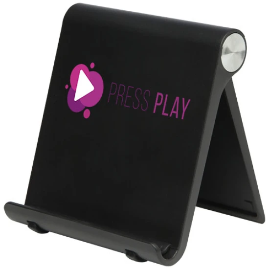 Tablet- en smartphonestandaard | ABS | Verstelbaar | zwart