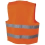 Safety vest | Polyester | XL | For professional use | Large decoration area on the front and back | Meets EU regulation