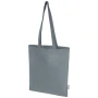 Tote bag | Coton recyclé 140 g/m² | 42x38 cm | Certifié OEKO-Tex | Grande surface d'impression | Durable