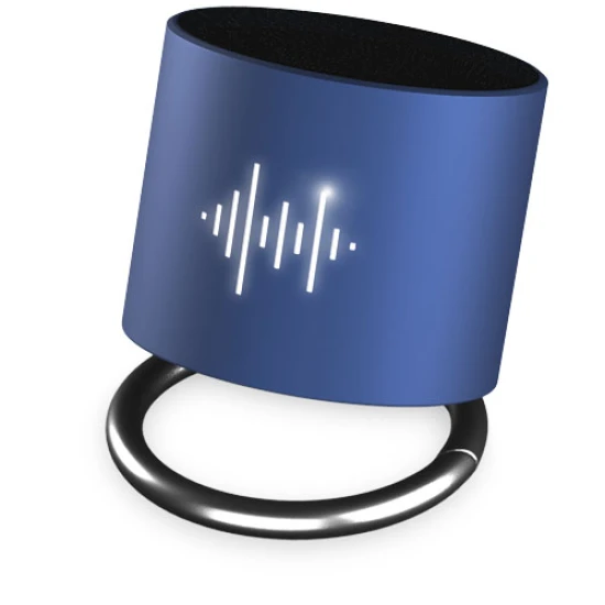 Bluetooth-luidspreker | Plastic, rubber & metaal | Antibacteriële behandeling | mid red;zwart