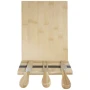 Magnetische kaasplank met bestek | 2 kaasmessen en een kaasvork | Bamboe hout | Duurzaam