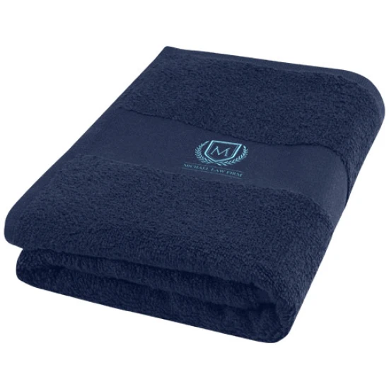 Bath towel | Cotton 450 g/m² | 50x100 cm | High quality | navy
