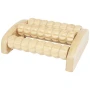 Foot massager roller | Bamboo | 3 rows of massage rods | Eco-friendly