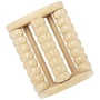 Foot massager roller | Bamboo | 3 rows of massage rods | Eco-friendly