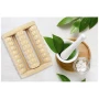 Foot massager roller | Bamboo | 3 rows of massage rods | Eco-friendly
