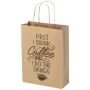 Papieren zak | Kraft 120 g/m² | 24x9x32cm | Gedraaide handvatten | Gemaakt in Europa
