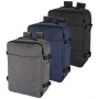 Carry-on backpack | GRS certified recycled polyester | 17 inch laptop compartment | Trolley strap | Sustainable
