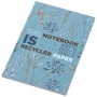 A6 notebook | Recycled paper 80 g/m², recycled cardboard cover | 50 sheets | Pick sheet style | Full-colour print | Made in the UK