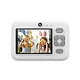 Appareil photo instantané pour enfants Prixton | Plastique PC et ABS | 48 MP | Vidéo 1080p | Impression instantanée | Zoom numérique 16x