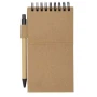 Bloc de post-its | Papier vierge 70g/m² | Avec stylo bille & 50 post-its
