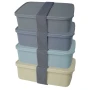 Plastic lunch box | 800 ml | Recycled PP Plastic | Multiple colors