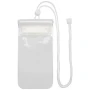 Waterdichte telefoonhoes | PVC | Groot | Met koord