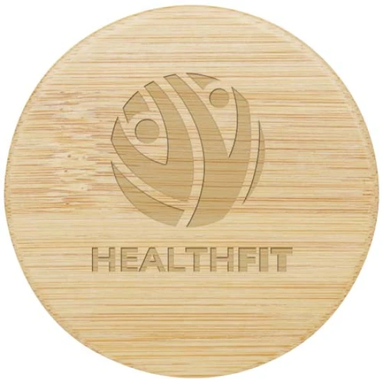 Mirror | Bamboo | ⌀6,9cm | In cotton pouch | natural