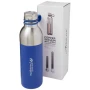 Thermo sports bottle | Stainless steel | 590 ml | Silicone handling loop