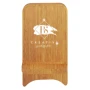 Support de téléphone à chargement sans fil | Bois | Logo lumineux | Durable