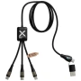 Cable de carga 5 en 1 | rPET | 60W | Con pantalla | Carga rápida