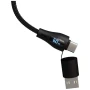 Cable de carga 5 en 1 | rPET | 60W | Con pantalla | Carga rápida
