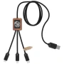 Light-up cable |  ABS & rPET Plastic & Bamboo | Three connectors