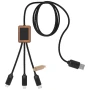 Light-up cable |  ABS & rPET Plastic & Bamboo | Three connectors