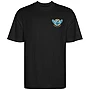 T-shirt unisexe oversize | Coton 270 g/m² | Manches courtes | Col rond large côtelé