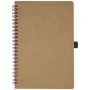 Carnet A5 | Carton recyclé | 140 pages lignées | Papier de pierre | À spirale