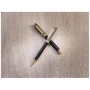 Pen set | Recycled brass | 3 pieces | Blue ink | High quality