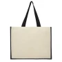 Shopping bag | Canvas 320g/m² and jute 320 g/m² | 23L | Resistance of up to 12 kg weight | OEKO-Tex certified
