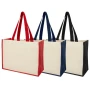 Shopping bag | Canvas 320g/m² and jute 320 g/m² | 23L | Resistance of up to 12 kg weight | OEKO-Tex certified