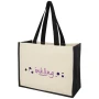 Shopping bag | Canvas 320g/m² and jute 320 g/m² | 23L | Resistance of up to 12 kg weight | OEKO-Tex certified