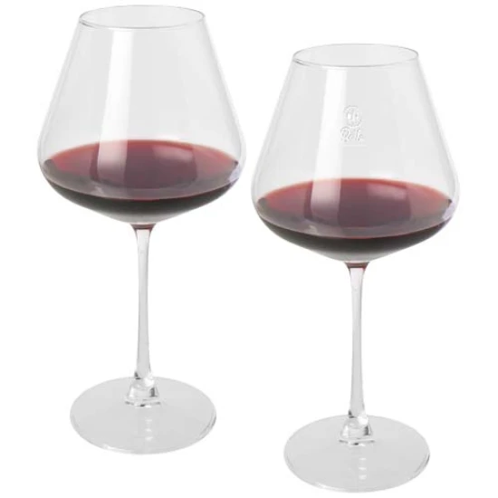 Set van 2 wijnglazen | Glas | 680ml | Elegant | transparant