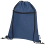 Drawstring backpack | rPET | 5L | Zippered front pocket