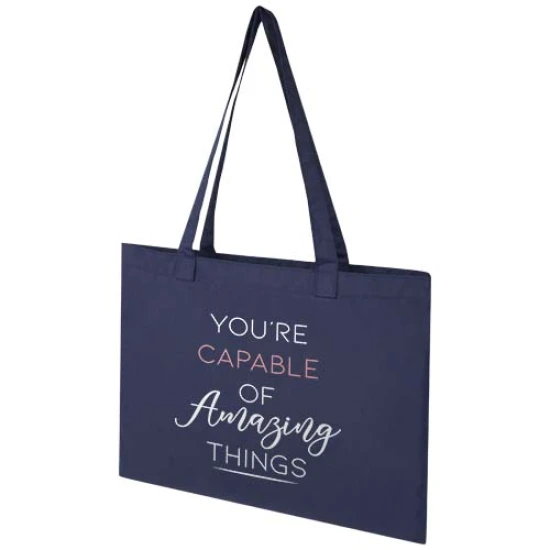 Tote bag | Gerecycled nylon | 43x34cm | Duurzaam | navy