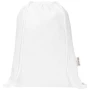 Mochila con cordón | Algodón reciclado 140 g/m² | 5 L | Soporta hasta 5 kg | Resistente