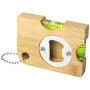 Bottle opener | Bamboo & stainless steel | With spirit level