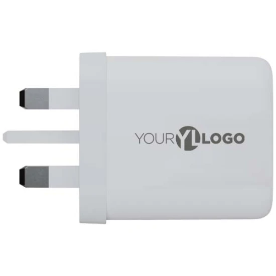 Wall charger | Recycled ABS |  67W | UK plug | white