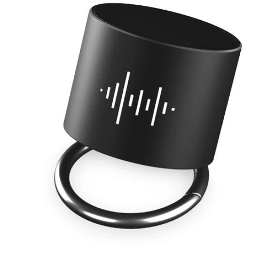 Draadloze luidspreker | Aluminium | Geschenkverpakking met magnetische sluiting | zwart;wit