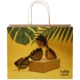 Paper bag | Kraft 120 g/m² | 31x12x25cm | Twisted handles | Made in Europe