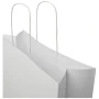 Paper bag | Kraft 120 g/m² | 31x12x31cm | Twisted handles | Made in Europe