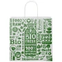 Paper bag | Kraft 120 g/m² | 31x12x31cm | Twisted handles | Made in Europe